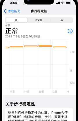 长城区iPhone手机维修如何在iPhone开启'步行稳定性通知'