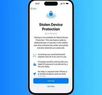 长城区苹果授权维修店分享被盗设备保护功能开启方法