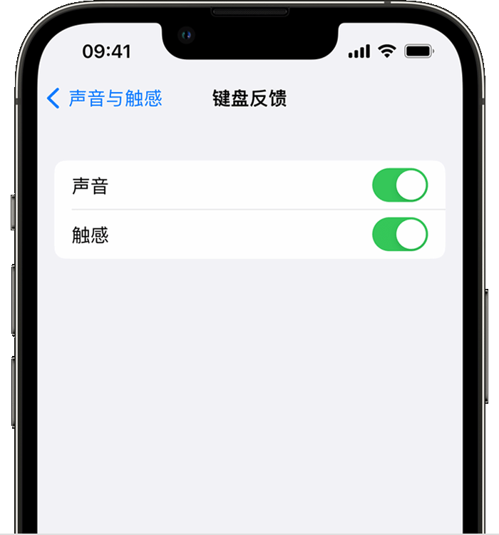 长城区苹果14维修店分享如何在 iPhone 14 机型中使用触感键盘 