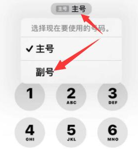 长城区苹果14维修店分享iPhone 14 Pro Max使用副卡打电话的方法 